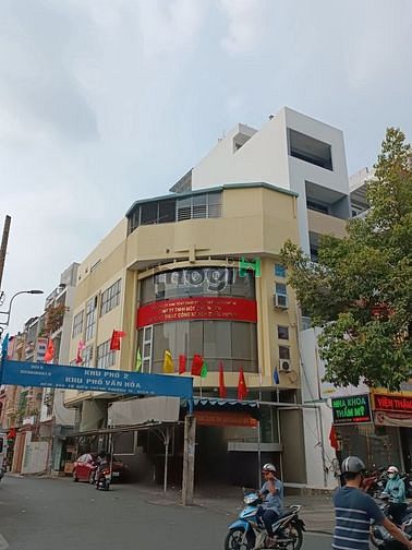 Cho thuê nhà góc 2 8X20 3 lầu MT Tô Hiến Thành Phường 15 Quận 10