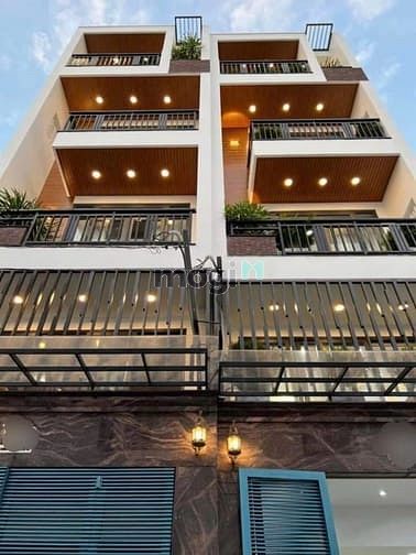 Bán nhà Hẻm 6m Lê Đức Thọ, P17, 4 x 19m, Thang máy, 5 tầng, 9.86 tỷ TL