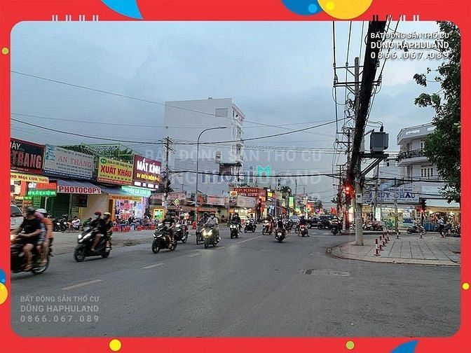 Q12. Hot! Gấp! Nhà MẶT TIỀN Kinh Doanh, 500m2, gần chợ Hiệp Thành.