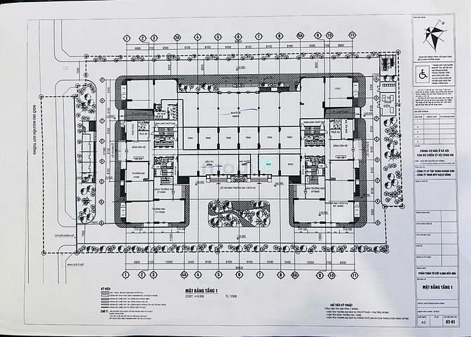 Mặt bằng & văn phòng toà nhà mới gần Hapulico Complex cho thuê 50-800m