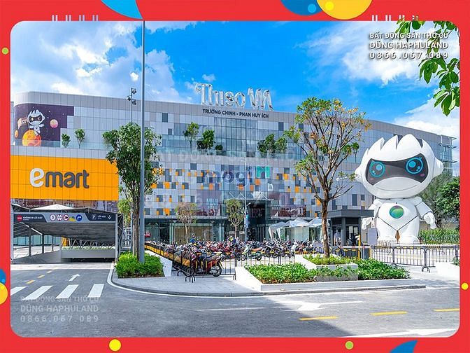 GV. 9X triệu/m2. Nhà MẶT TIỀN K.Doanh gần E-Mart Phan Huy Ích. 261m2.