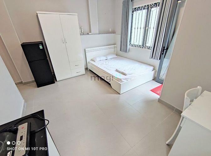 Phòng 30m2, fullNT, Nguyễn Đình Chiểu Phú Nhuận , ban công thoáng mát