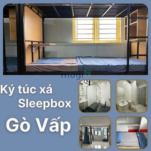 Thuê ký túc xá Gò Vấp - Sleepbox Gò Vấp gần IUH, ĐH Mở, Văn Lang
