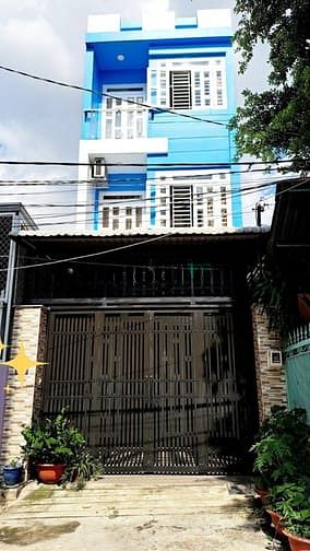 Bán nhà 3 tầng, 72m2, xe hơi tới cửa, Nguyễn Ảnh Thủ, Quận 12, 5.45tỷ