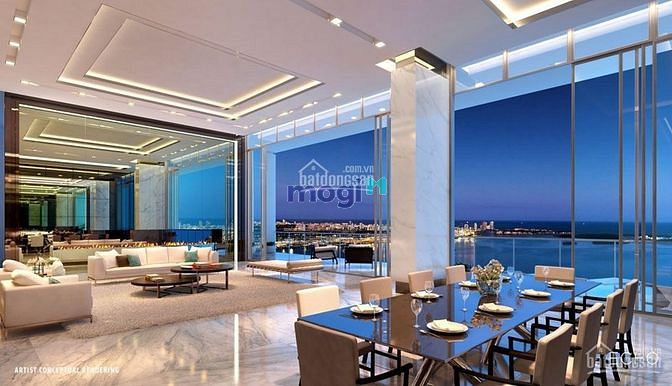 *Penhouse Sunrise City Quận 7, dt 284m2, nhà đẹp, đẳng cấp. Giá 15 ty