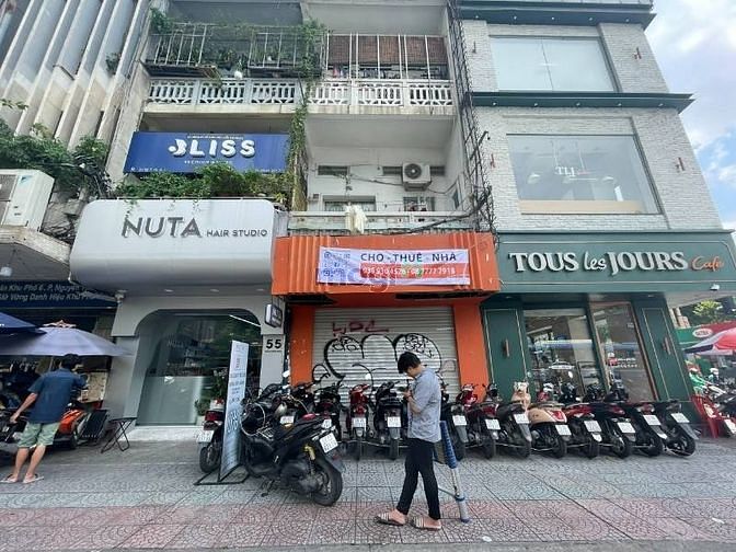 Cho thuê nhà Trần Hưng Đạo phường Nguyễn Thái Bình quận 1 chỉ 38tr/th