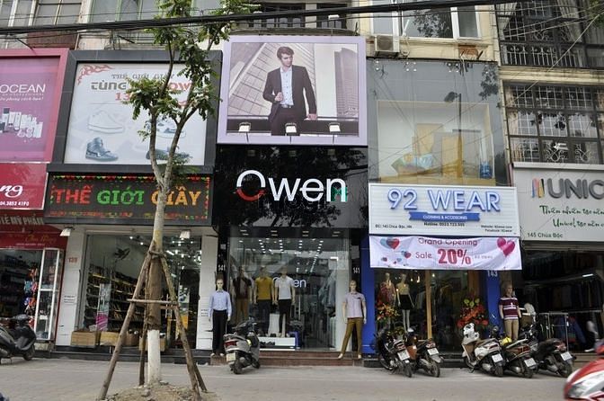 Cho thuê nhà mặt phố Bà Triệu 100m2 5m mặt tiền thời trang chỉ 50tr/th