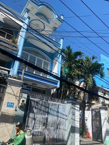 Bán nhà mặt tiền tân bình, mặt tiền 252 võ thành trang; 4*16; 3 tầng