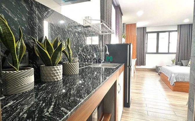 Trống Lại Căn Hộ Studio Cửa Sổ Thoáng_mất 3-5 phút tới ĐH GTVT-Hutech