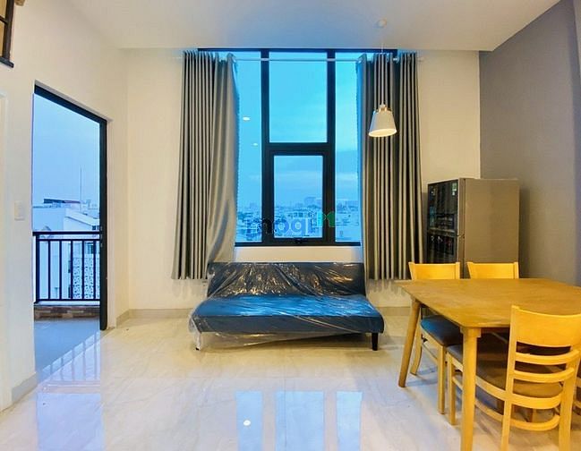 Căn hộ Ban Công giá rẻ full nội thất Ngay Chợ Bà Chiểu