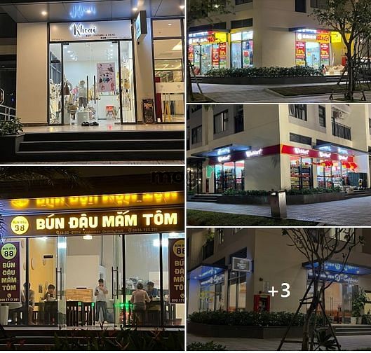 CHO THUÊ SHOP RAINBOW 26m2 sảnh giá 18tr đã hoàn thiện  35t góc 81m2 +