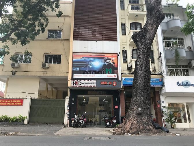 Cho thuê tòa nhà mặt tiền Đường Nguyễn Đình Chiểu, Quận 1, TP.HCM