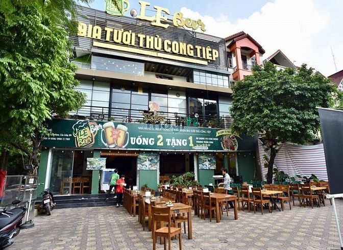 Dãy phố ăn uống Phùng Khoang giá chỉ 13tr- Vỉa hè sân bay