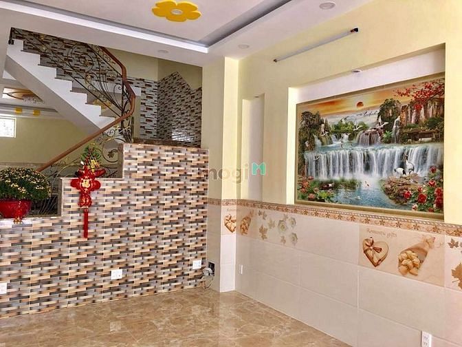 Nhà 3 lầu , khu tên lửa , gần siêu thị aeon mall , 5 phòng ngủ 6wc