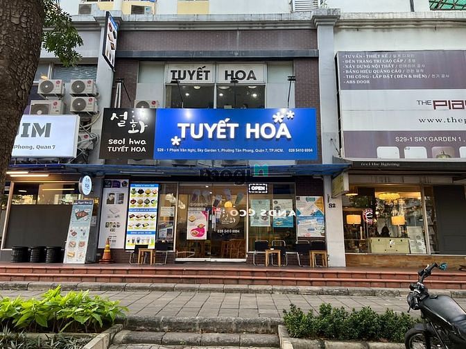 Bán shophouse kinh doanh Sky Garden trệt lửng 140m2, Phú Mỹ Hưng, Q7