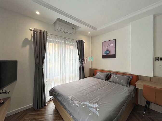 ?Cho thuê Căn Hộ 1PN - Nội thất xịn xò - Cửa sổ to - Tách bếp