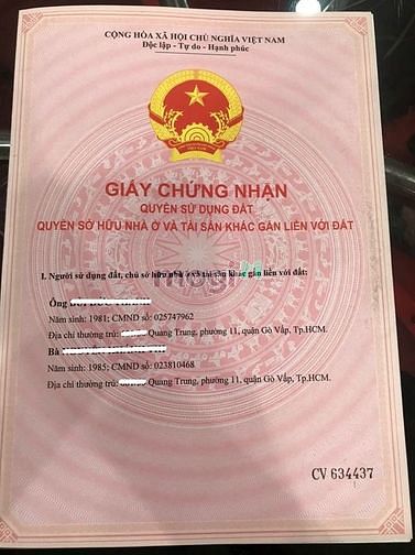Nhà hẻm 39 Hiệp Bình, Phường Hiệp Bình Chánh. Giá 2,8 tỷ - 