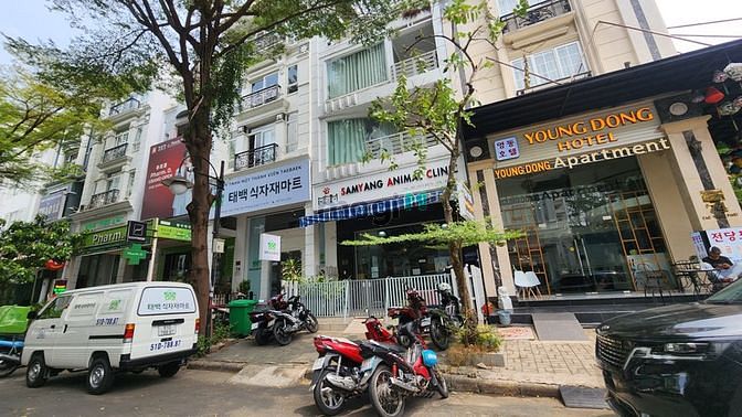 mới hết hợp đồng cho thuê nhà đẹp giá rẻ 5 lầu đường cao triều phát