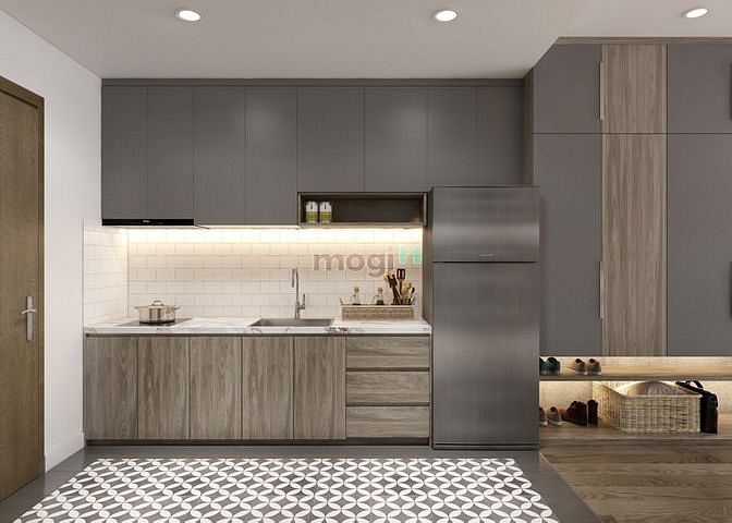 Cho thuê OT 35m2 Sài Gòn Royal Quận 4 nội thất cao cấp 14 tr bao phí