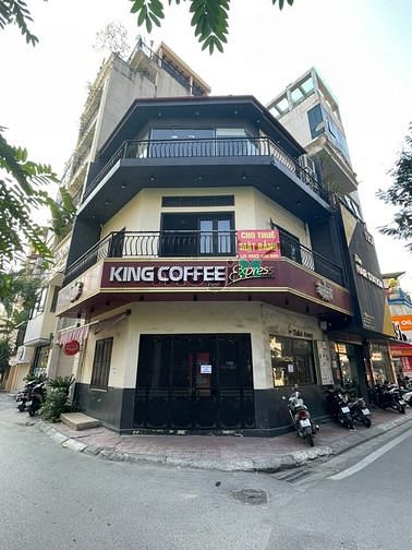 Cho thuê nhà LÔ GÓC phố NGUYỄN CÔNG HOAN, 45m2 x 3 tầng, Mặt tiền 12m