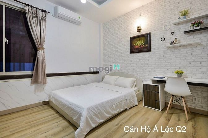 Căn hộ Studio Full NT Bếp cao cấp8 Trần Não,Q2 (có cho thuê 2-3 Tháng)