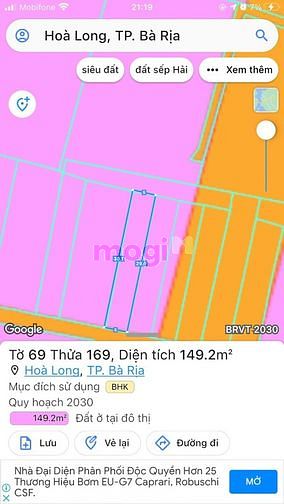 Cần Bán Đất Nông Nghiệp Hòa Long