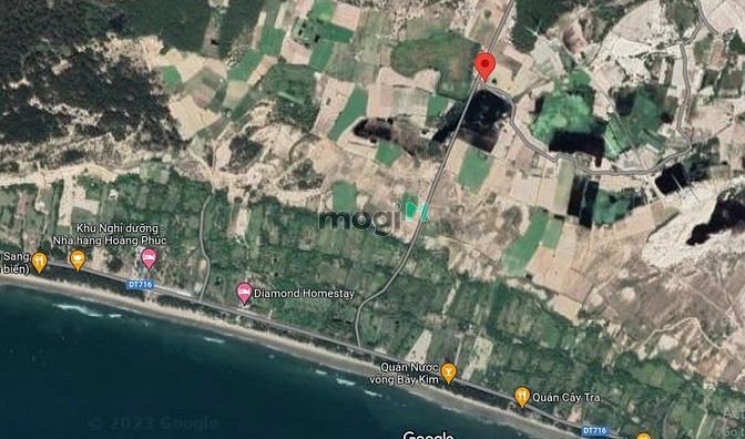 Bán nhanh lô đất 4454m2 Tuy Phong, mặt tiền đường xuống biển, làm farm