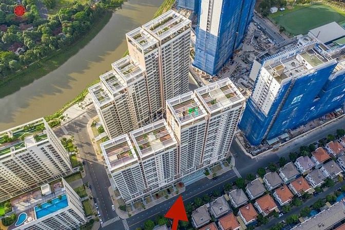 cho thuê shop Midtown, mặt tiền đường số 16 , 1 trệt, 1 lầu giá 50tr