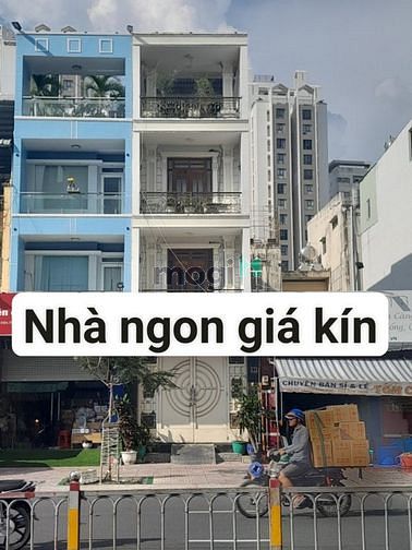 Mặt Tiền Lý Chiêu Hoàng Q6 ( 4 * 25 ) Hầm 4 Lầu 16.5 Tỷ