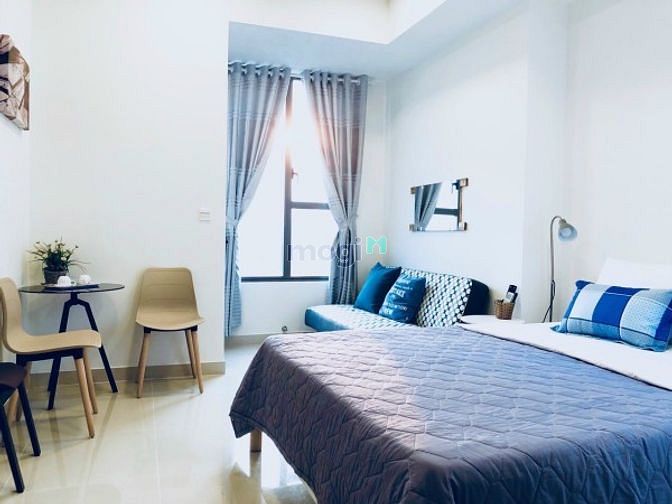 Cho thuê 1PN River gate Q4 full nội thất giá rẻ,ưu đãi chỉ cọc 1 tháng