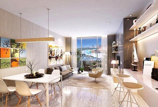 Cho thuê Penthouse Sky 3, Quận 7, nhà cực đẹp nội thất mới 100% giá rẻ
