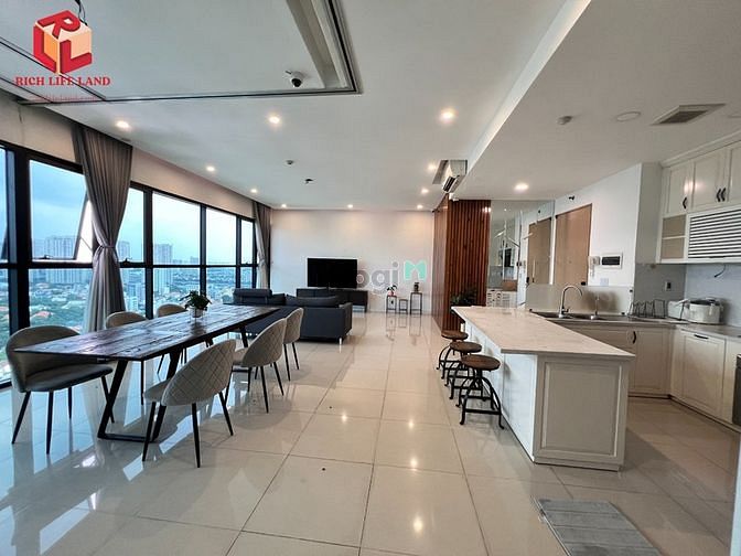 Căn hộ 3PN 99m2 The Ascent – nhà mới, tầng cao, view sông thoáng mát