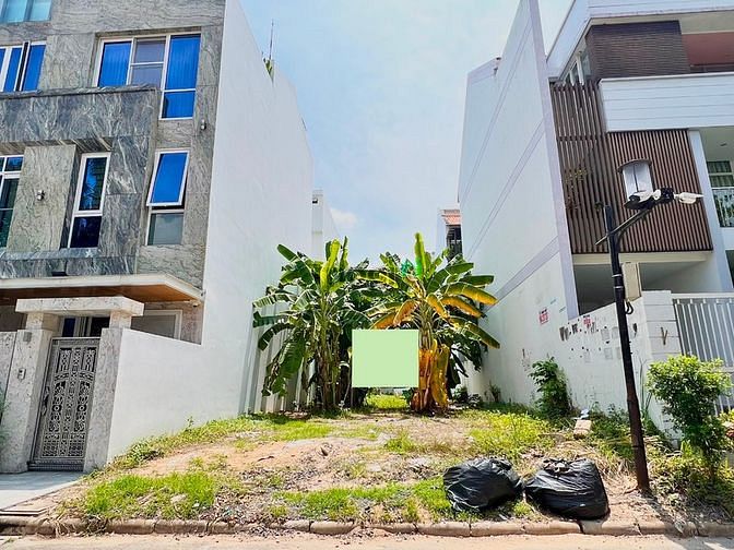 BÁN ĐẤT BIỆT THỰ Nam Thông, Phú Mỹ Hưng dt 8x18m đất đẹp giá đầu tư
