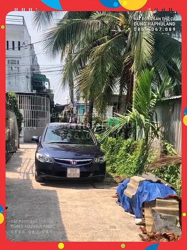Q12. 11 triệu/m2. 600m2 đất có thổ cư, gần chợ ĐƯỜNG, Hà Huy Giáp.