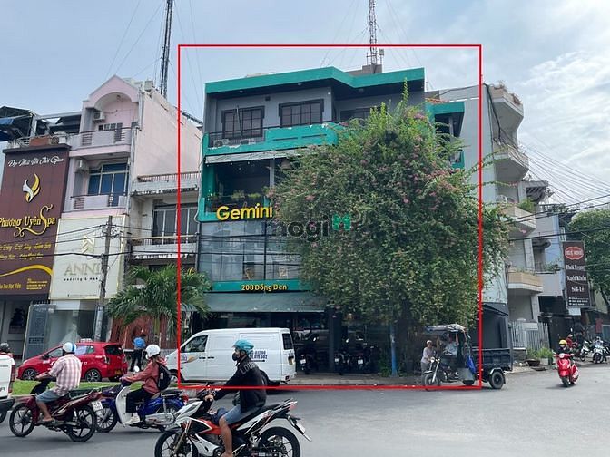 Cho thuê nhà GÓC 208 Đồng Đen, Q. Tân Bình. DT 12.7x14m, 1 trệt 3 lầu