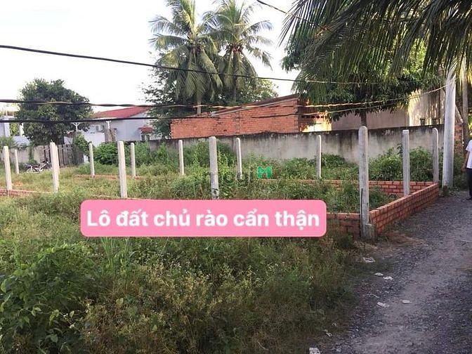 Bán đất tặng hàng rào ngay Trí Bình Châu Thành Tây Ninh giá chỉ 339tr