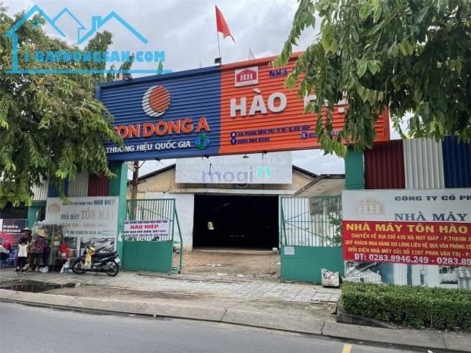 Gần 1000m2 Mt Phan Văn Trị  Gò Vấp Kho Xưởng Sân Rộng