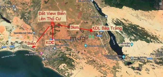 Cần bán nhanh lô đất 3770m2 Hòa Thắng,quy hoạch đất ở đô thị, gần biển