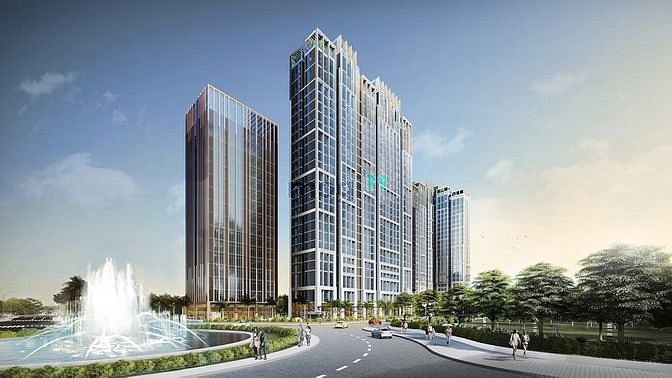 Căn hộ ngay khu dân cư hiện hữu tại quận 2, đang xây tầng 22.