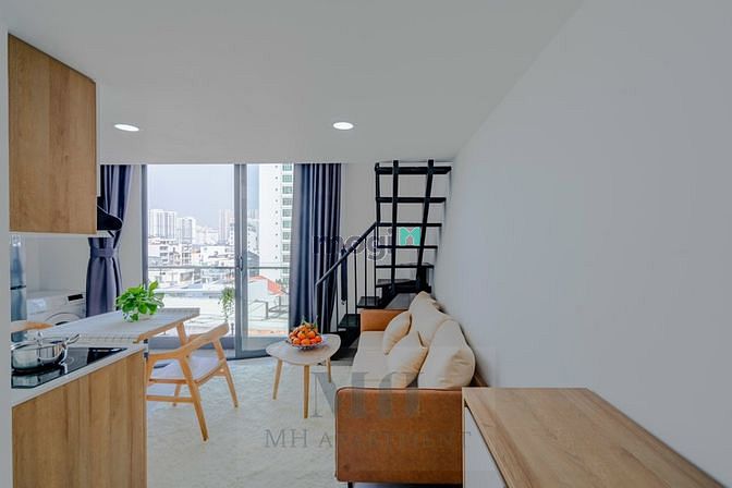 Căn hộ mới xây _máy giặt riêng_ngay khu Him Lam Quận 7, sát bên Q4 Q8