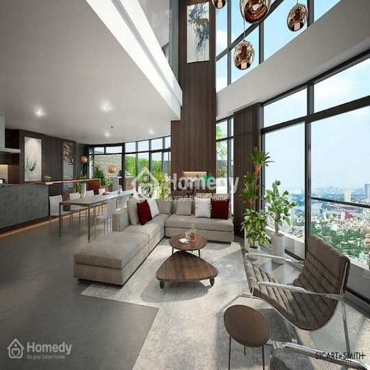 Penthouse Sài Gòn Bán Duplex Penthouse Vinhomes Golden River, 280m2
