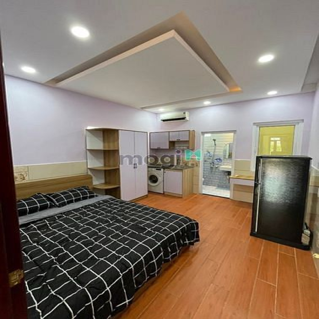 Cho Thuê Căn Hộ Full Nội Thất Máy Giặt Riêng Đường D5_Gần ĐH Hutech