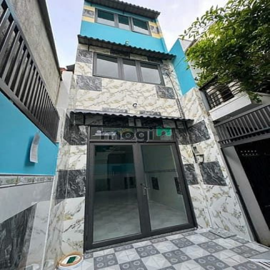 Bán nhà Phường 3, Quận Gò Vấp Nguyễn Thái Sơn 1 trệt 2 lầu BTCT.