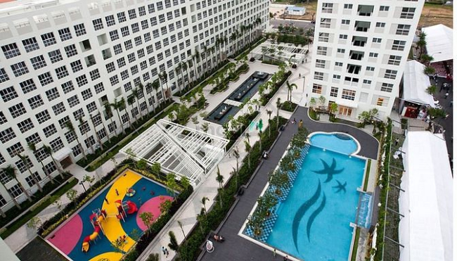 Cho thuê nhanh CHCC Happy Valley, DT 135m2, 3PN, 2WC,giá 34 triệu/th