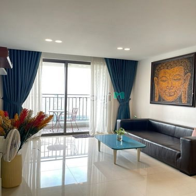 Cho thuê căn 2PN 90m2 The Tresor Quận 4 view sông cao cấp giá 25 tr