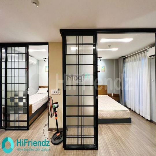 2PN Style Nhật Bản sang chảnh Trung Tâm Q1_Chỉ tính ĐIỆN_Bao dịch vụ