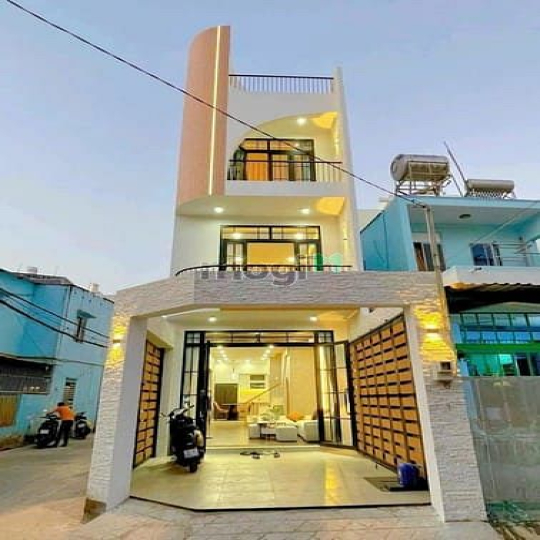 Nhà mới keng góc ô tô né- phan huy ích- 4x18m, 4 tầng thang máy- 8.x t