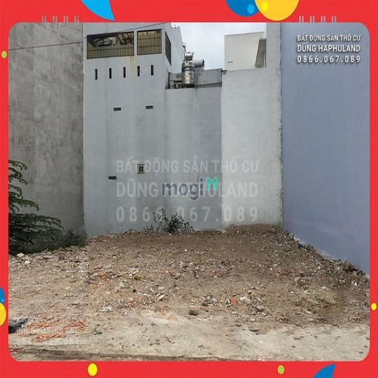 GV. 4x triệu/m2. 550m2 đất ở KDC Hiện Hữu, gần chung cư Dream Home.