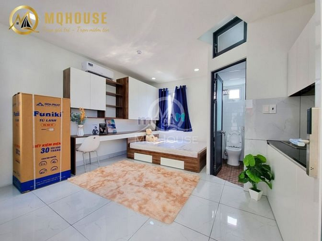 Khai trương Căn hộ Studio ngay Giáp Quận 10 Vòng xoay LĐH Mới 100%