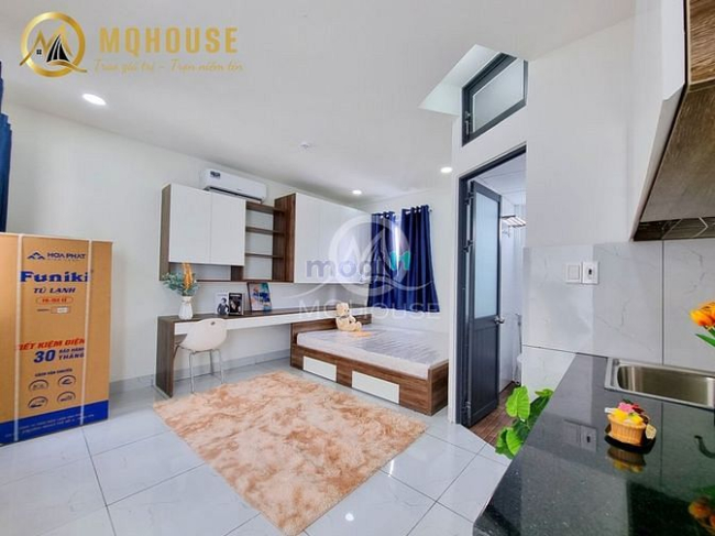 Khai trương Căn hộ Studio ngay Giáp Quận 10 Vòng xoay LĐH Mới 100%